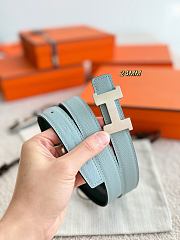 Hermes Mini Constance epsom 24 mm blue - 4