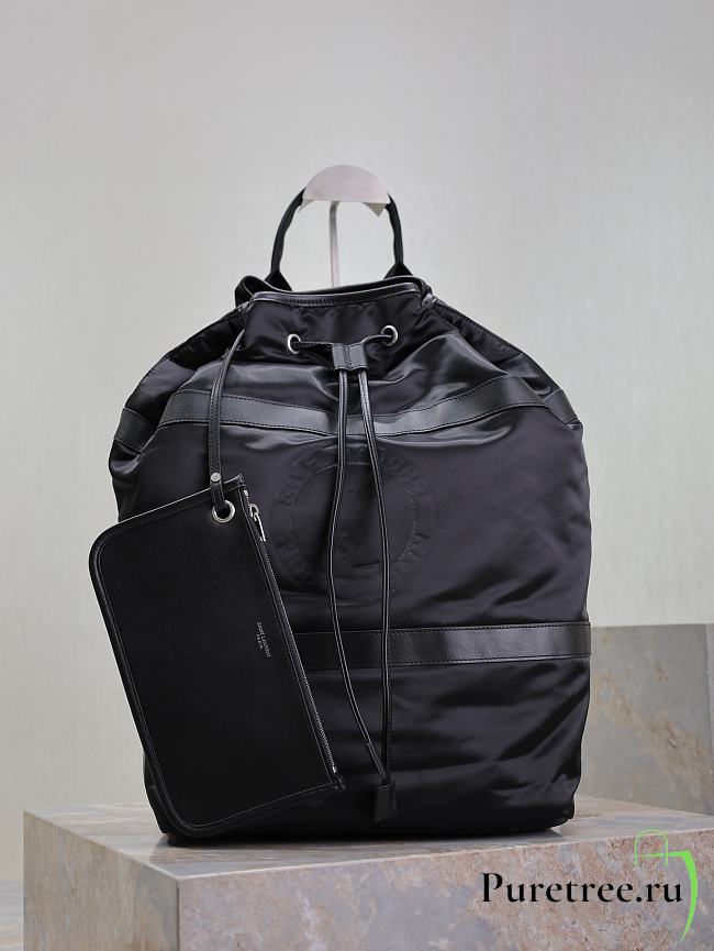 YSL | Saint Laurent Black Rive Gauche Cross Body Bag - 1