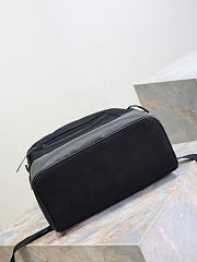 YSL | Saint Laurent Black Canvas City Backpack   - 6
