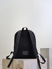 YSL | Saint Laurent Black Canvas City Backpack   - 5