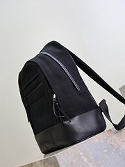 YSL | Saint Laurent Black Canvas City Backpack   - 2