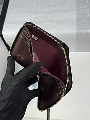 CHANEL | Zippered Coin Case Lambskin Gold Hardware Black - 5