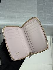 CHANEL | Zippered Coin Case Carviar Gold Hardware Light Pink - 2