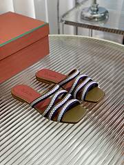 Loro Piana Sprightly Charms sandals purble/green - 1