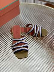 Loro Piana Sprightly Charms sandals purble/green - 2