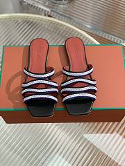 Loro Piana Sprightly Charms sandals purble/black - 2