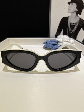 CHANEL | Panda-themed sunglasses black CH6056 