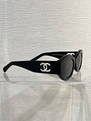 CHANEL | Transparent double-C sunglasses CH5528 - 1
