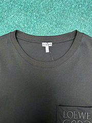 Loewe Relaxed fit T-shirt in cotton Black - 4