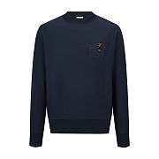 Loewe Crew Necks for Men Dark Blue - 1