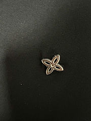 Louis Vuitton Embroidered Logo T-Shirt Black - 6