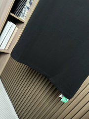 Louis Vuitton Embroidered Logo T-Shirt Black - 4