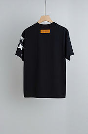Louis Vuitton Short-Sleeve Crewneck T-Shirt Black - 6
