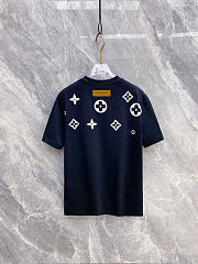 Louis Vuitton Monogram Scatter T-Shirt Black - 4