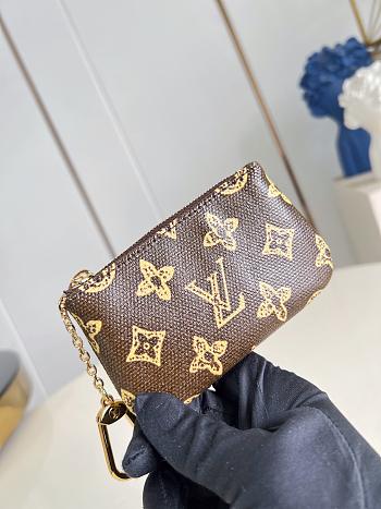 LOUIS VUITTON | Key Pouch Monogram Origine Ebene M27671