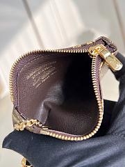 LOUIS VUITTON | Key Pouch Monogram Origine Ebene M27671 - 6