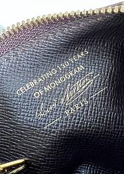 LOUIS VUITTON | Key Pouch Monogram Origine Ebene M27671 - 4