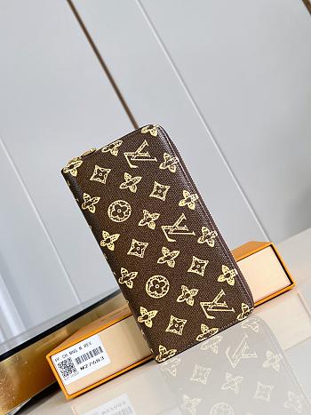 LOUIS VUITTON | Zippy Wallet Monogram Origine Ebene M27683