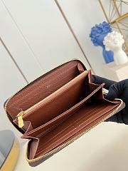 LOUIS VUITTON | Zippy Wallet Monogram Origine Ebene M27683 - 3