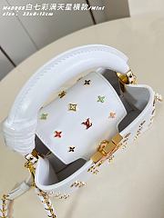 LV x TM Capucines East-West Mini Snow M27636 - 4