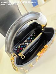LV x TM Capucines East-West Mini Black M27637 - 3