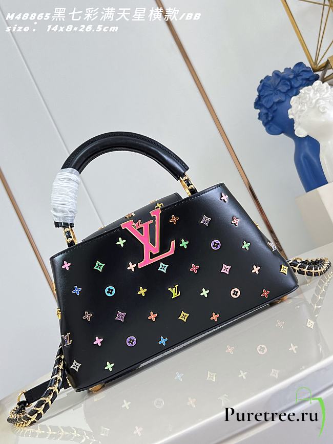 LV x TM Capucines East-West Black M27636 - 1