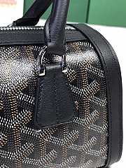 Goyard Bonbonnière Bag Chevroches Calfskin Black - 6