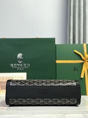 Goyard Bonbonnière Bag Chevroches Calfskin Black - 5