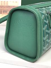 Goyard Bonbonnière Bag Chevroches Calfskin Green - 5