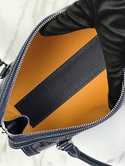 Goyard Bonbonnière Bag Chevroches Calfskin Dark Blue - 6