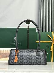 Goyard Bonbonnière Bag Chevroches Calfskin Gray - 1
