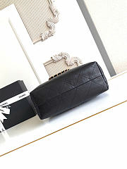 Chanel 25A Suede & Calfskin Vertical Tote Brown - 6