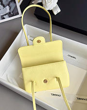 CHANEL | Chanel Preppy 26 Mini Bag Yellow - 6