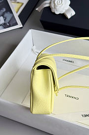 CHANEL | Chanel Preppy 26 Mini Bag Yellow - 3