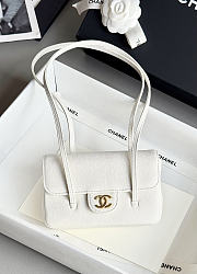 CHANEL | Preppy 26 Mini Bag White - 1