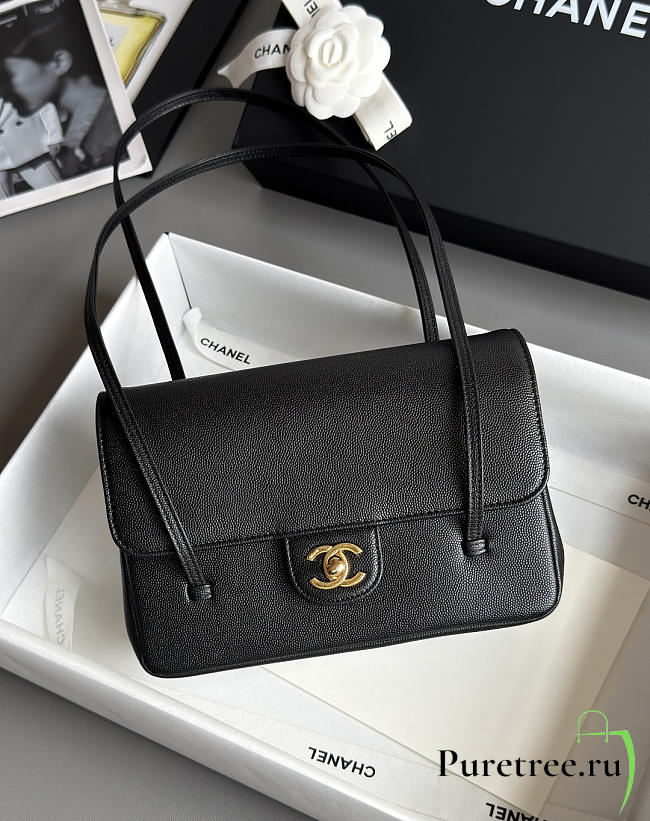 CHANEL | Preppy 26 Mini Bag Black - 1