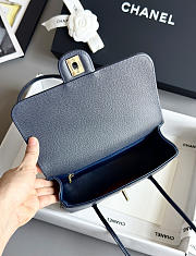 CHANEL | Preppy 26 Mini Bag Dark Blue - 6