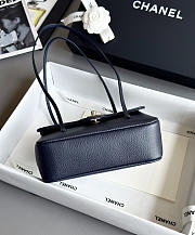 CHANEL | Preppy 26 Mini Bag Dark Blue - 4