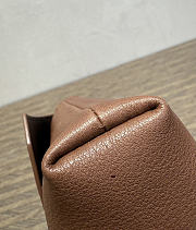 The Row Sally Leather Shoulder Bag Tan Brown - 3