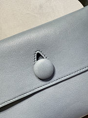 The Row Sally Leather Shoulder Bag  Blue - 2