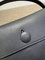 The Row Sally Leather Shoulder Bag Black - 2