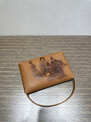 The Row Sally Leather Shoulder Bag Camel Brown - 3
