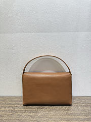 The Row Sally Leather Shoulder Bag Camel Brown - 2