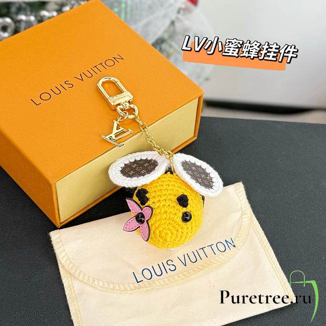 LOUIS VUITTON | Bee Bag Charm Yellow - 1