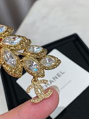 Cherie 26c Wheat Ear Rhinestone Brooch - 2