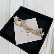 Chanel Fragrant Star Hollow Letter Brooch - 1