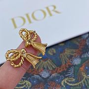 Dior Gold Bell Earrings - 6