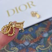 Dior Gold Bell Earrings - 3
