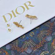 Dior Gold Bell Earrings - 2