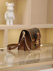 LOUIS VUITTON | Dauphine MM Bag Monogram Canvas  - 6